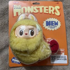 Pop Mart Labubu the Monsters Wacky Mart Series Shrimp Tempura Earphone Case New